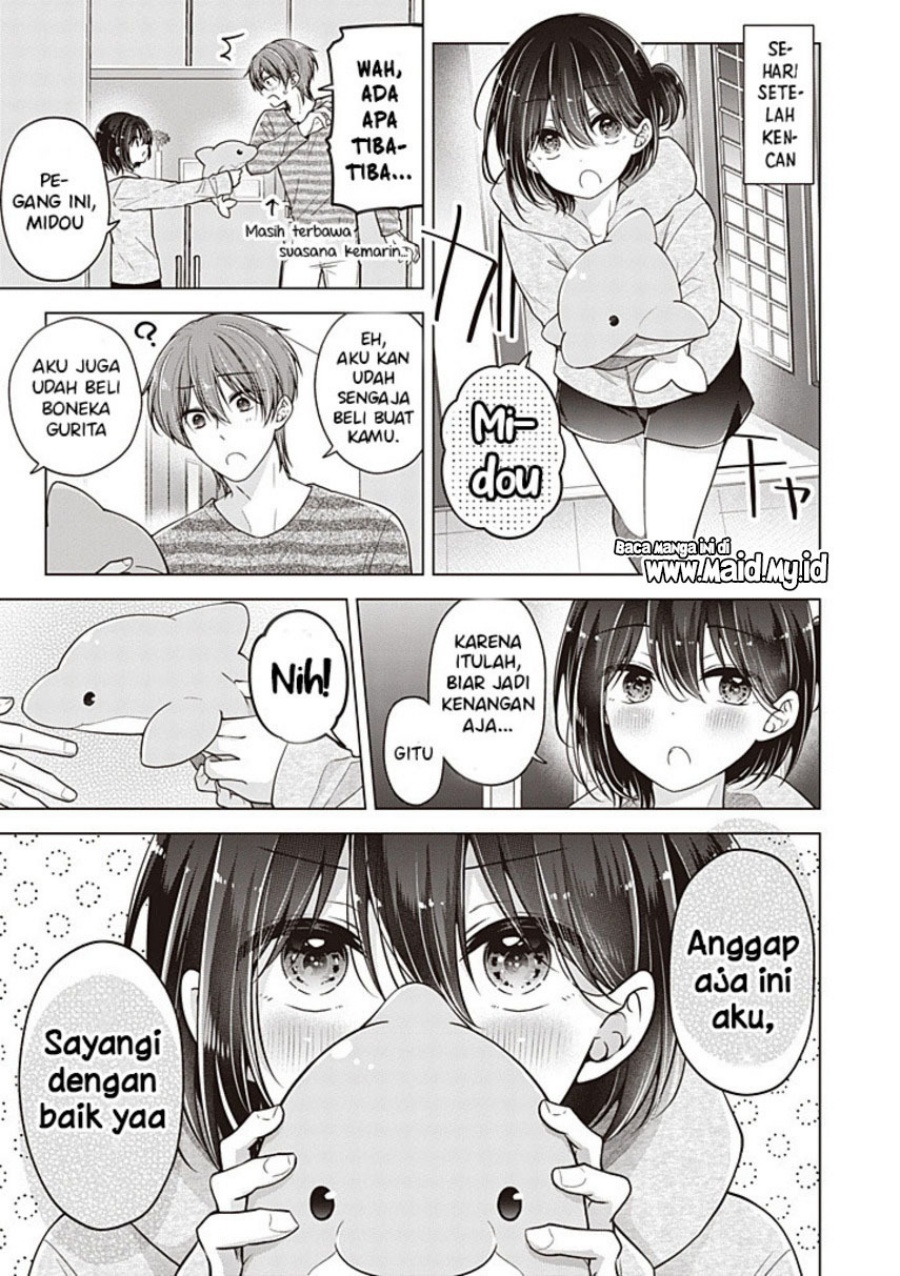 Osananajimi wo Onnanoko ni Shiteshimatta Hanashi Chapter 117.5 Bahasa Indonesia